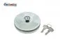Preview: Tankdeckel Aluminium POLIERT ETS ES TS ETZ mit Schloss Preview: Tankdeckel Aluminium POLIERT ETS ES TS ETZ mit Schloss