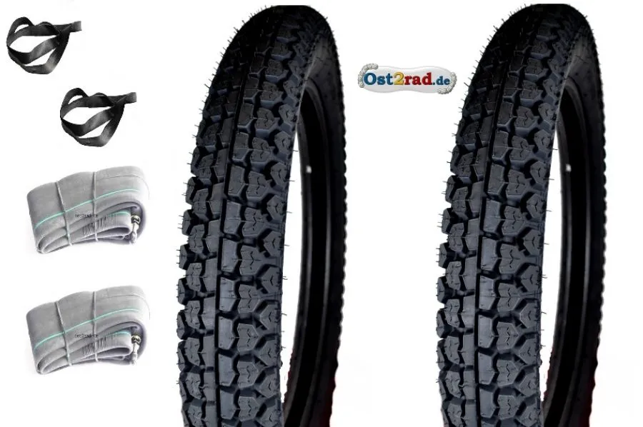 Reifensatz 2x 3,25-18 Zoll AWO Sport, Mitas H-03 Klassik Reifensatz 2x 3,25-18 Zoll AWO Sport, Mitas H-03 Klassik
