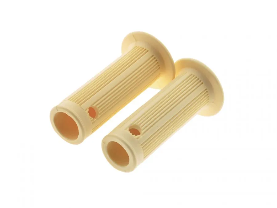 Griffgummi Paar BEIGE Mofa SL1 KR51/1 Star kurz, 1.Ausführung Fußschaltung Griffgummi Paar BEIGE Mofa SL1 KR51/1 Star kurz, 1.Ausführung Fußschaltung