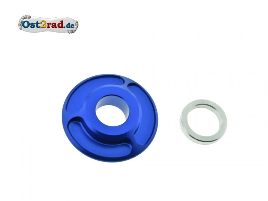 Distanzstück BLAU für CNC Hinterradmitnehmer S51 S50 KR51 SR4/ Distanzstück BLAU für CNC Hinterradmitnehmer S51 S50 KR51 SR4/