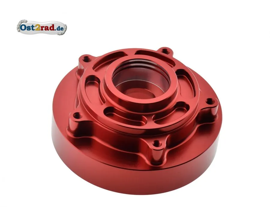 CNC Hinterradmitnehmer ROT 5-fach verschraubt S51 S50 KR51 SR4/ CNC Hinterradmitnehmer ROT 5-fach verschraubt S51 S50 KR51 SR4/