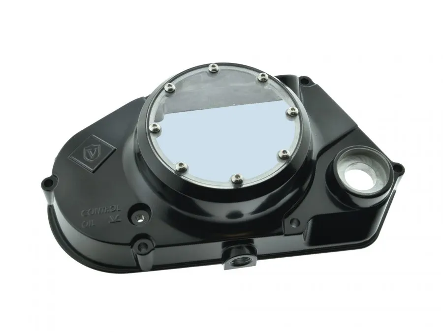 Kupplungsdeckel mit Sichtfenster FLACH SCHWARZ Simson S51 KR51/2 SR0 Kupplungsdeckel mit Sichtfenster FLACH SCHWARZ Simson S51 KR51/2 SR0