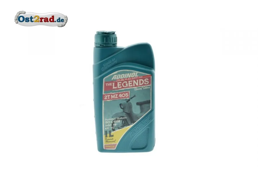 2-Takt Öl Addinol 405, 1 Liter Mischöl für MZ Simson Jawa - Originallegierung 2-Takt Öl Addinol 405, 1 Liter Mischöl für MZ Simson Jawa - Originallegierung