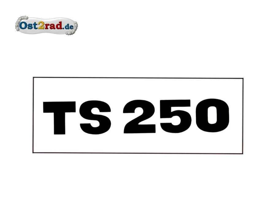 Aufkleber Deckel Sitzbank passend für MZ TS 250 SCHWARZ Aufkleber Deckel Sitzbank passend für MZ TS 250 SCHWARZ