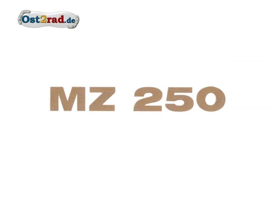Aufkleber Deckel Sitzbank passend für MZ TS ETS 250 gold Aufkleber Deckel Sitzbank passend für MZ TS ETS 250 gold