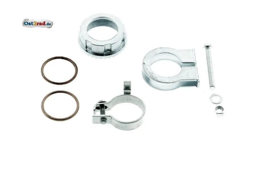 SET Krümmermutter und Kleinteile Auspuff SIMSON 28mm SET Krümmermutter und Kleinteile Auspuff SIMSON 28mm