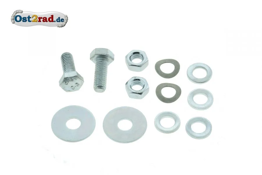 Befestigung Set Vorderer Hinterradkotflügel aus Kunststoff für MZ ETS, TS 125 150 Befestigung Set Vorderer Hinterradkotflügel aus Kunststoff für MZ ETS, TS 125 150