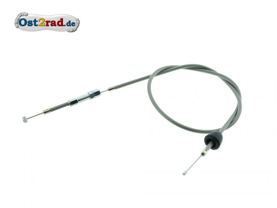 Bowdenzug Starter SILBERGRAU BVF-Vergaser KR51-1 SR4- mit Stellschraube Bowdenzug Starter SILBERGRAU BVF-Vergaser KR51-1 SR4- mit Stellschraube