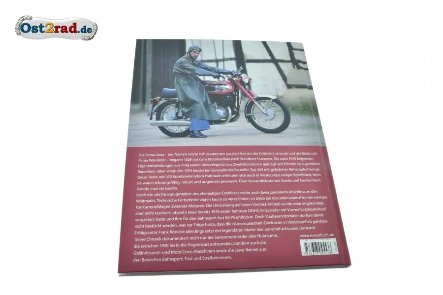 Buch Typenaufstellung Jawa Motorräder seit 1929 Frank Rönicke Buch Typenaufstellung Jawa Motorräder seit 1929 Frank Rönicke