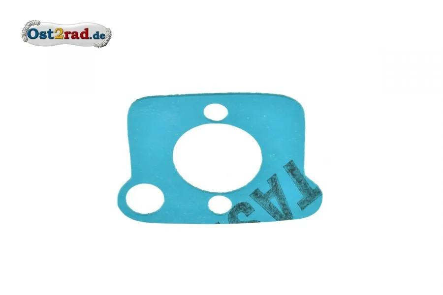 Dichtung zur Deckelplatte für Bing Vergaser Simson Plastasit blau Dichtung zur Deckelplatte für Bing Vergaser Simson Plastasit blau