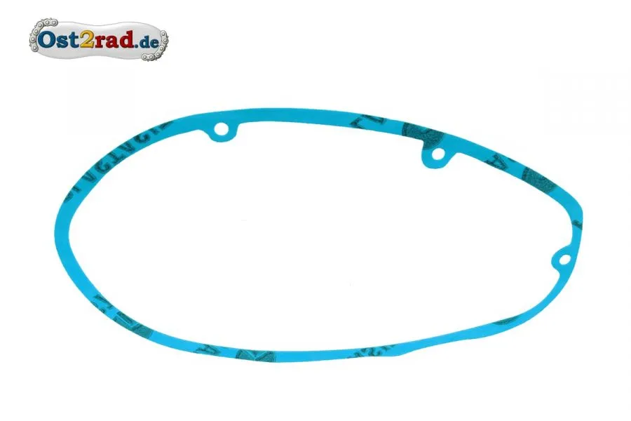 Dichtung Kupplungsdeckel für MZ ES, ETS, TS, RT, 125 -150 Plastasit blau Dichtung Kupplungsdeckel für MZ ES, ETS, TS, RT, 125 -150 Plastasit blau