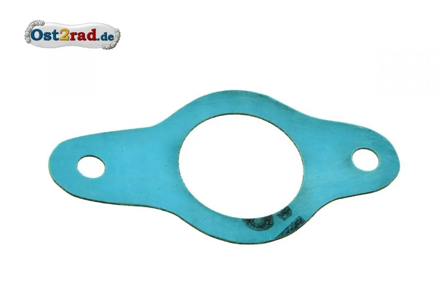 Dichtung zum Ansaugstutzen für MZ ETZ 125 150, Plastasit blau Dichtung zum Ansaugstutzen für MZ ETZ 125 150, Plastasit blau