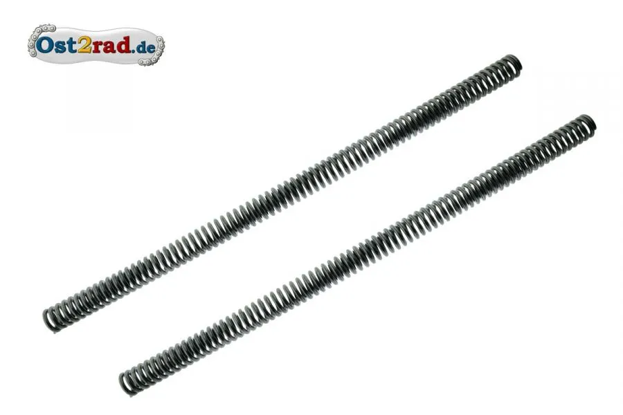 Dt. Druckfedern PAAR Telegabel Gespann verstärkt- geschliffen für MZ TS ETZ 35mm Holm Dt. Druckfedern PAAR Telegabel Gespann verstärkt- geschliffen für MZ TS ETZ 35mm Holm