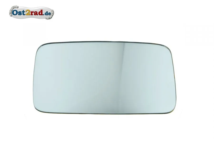 Spiegelglas eckig passend für MZ, ES, TS, ETS Spiegelglas eckig passend für MZ, ES, TS, ETS
