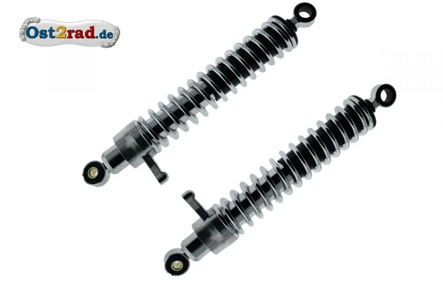 Federbeine Paar, passend für MZ TS, ETZ, 125 / 150 hinten mit Verstellhebel Federbeine Paar, passend für MZ TS, ETZ, 125 / 150 hinten mit Verstellhebel