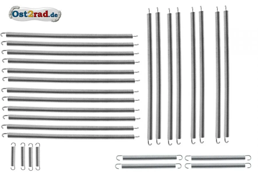 Federnsatz Einzelsitze 28-teilig Simson AWO-S 425 Federnsatz Einzelsitze 28-teilig Simson AWO-S 425