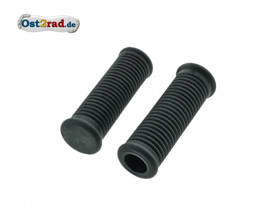 Fussrastengummi vorn Paar alte Form kleingerippt für MZ, für innen 22mm Fussrastengummi vorn Paar alte Form kleingerippt für MZ, für innen 22mm