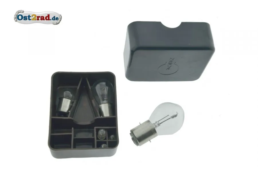 Glühlampenersatzkasten NARVA 12V 35-35W Bilux Simson S51 S70 rundes Rücklicht Glühlampenersatzkasten NARVA 12V 35-35W Bilux Simson S51 S70 rundes Rücklicht