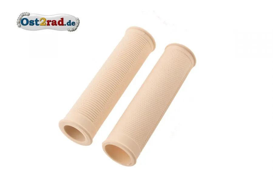 Griffgummi Set für MZ ES BK AWO EMW IWL, beige, Standartqualität Griffgummi Set für MZ ES BK AWO EMW IWL, beige, Standartqualität