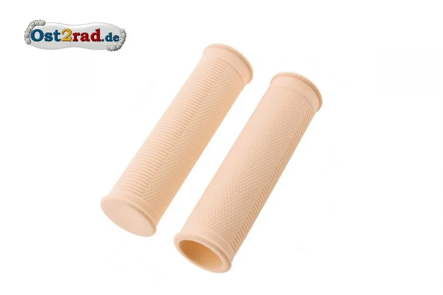 Griffgummi Set für MZ ES BK AWO EMW IWL, beige, Standartqualität Griffgummi Set für MZ ES BK AWO EMW IWL, beige, Standartqualität