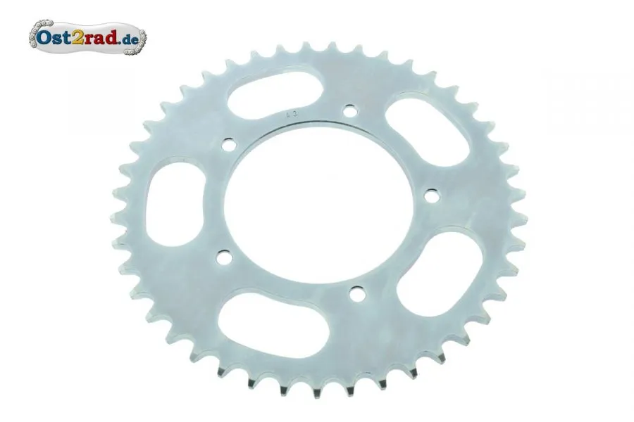 Hinteres Kettenrad, Zahnkranz RESO 43 Zähne Simson S51 SR50 Hinteres Kettenrad, Zahnkranz RESO 43 Zähne Simson S51 SR50