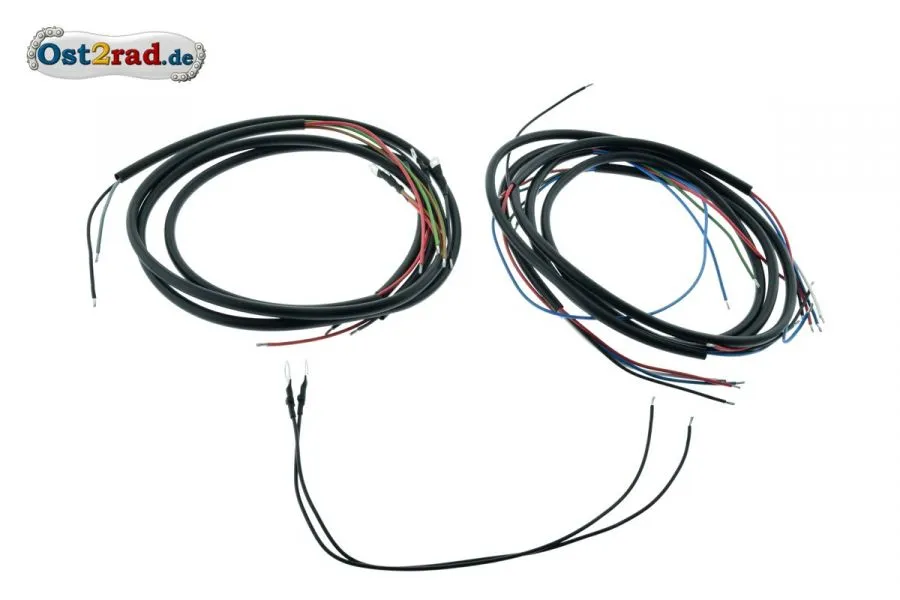 Kabelbaum passend für MZ RT 125/1 mit Bremslicht Halbnabe Kabelbaum passend für MZ RT 125/1 mit Bremslicht Halbnabe