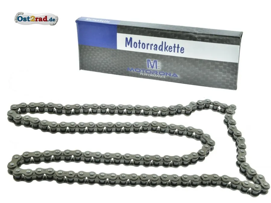 RACING-Kette 114 Glieder 420H Antriebskette für SIMSON Schwalbe KR51/1 DUO verstärkt RACING-Kette 114 Glieder 420H Antriebskette für SIMSON Schwalbe KR51/1 DUO verstärkt