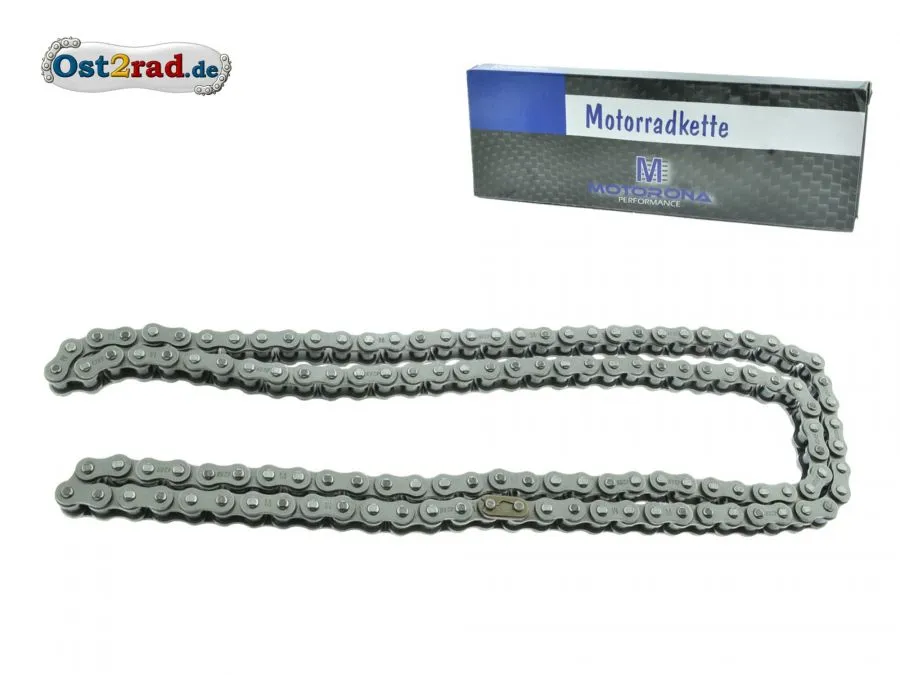 Kette verstärkt 126GL für MZ TS250 TS250-1 Seitenwagen 428H Kette verstärkt 126GL für MZ TS250 TS250-1 Seitenwagen 428H