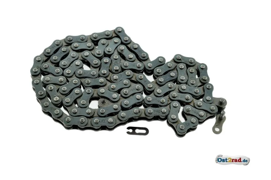 Kette 114 Glieder Antriebskette für SIMSON Schwalbe KR51/1 DUO Standart Kette 114 Glieder Antriebskette für SIMSON Schwalbe KR51/1 DUO Standart