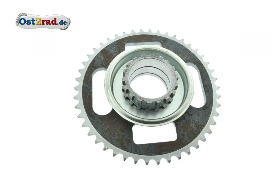 Kettenrad hinten komplett Jawa 46Z Jawa 355 356 CZ 125 175 250 Kettenrad hinten komplett Jawa 46Z Jawa 355 356 CZ 125 175 250