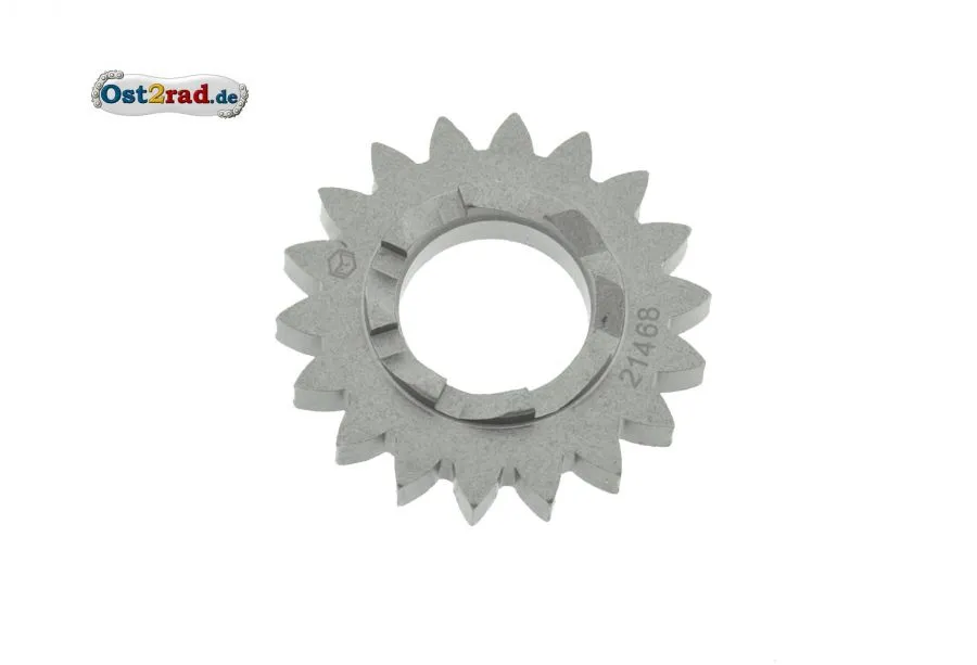 Kickstarterrad 18Z SIMSON S50 KR51/1 Motor M53 alte Ausführung Kickstarterrad 18Z SIMSON S50 KR51/1 Motor M53 alte Ausführung