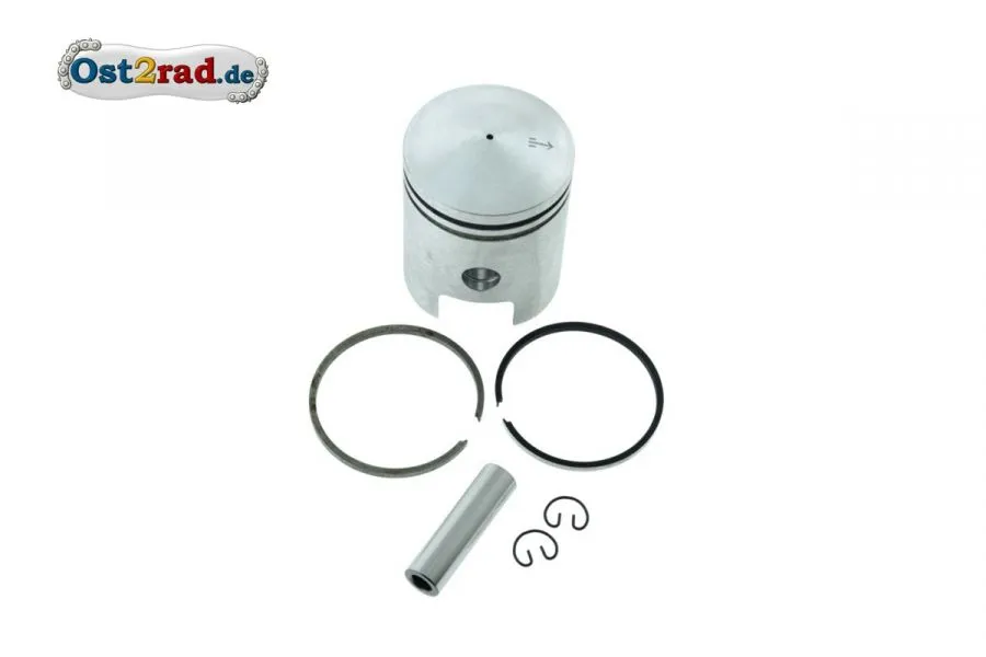 Kolben komplett IFA RT125 mit 12mm Kolbenbolzen - 53,97mm Kolben komplett IFA RT125 mit 12mm Kolbenbolzen - 53,97mm