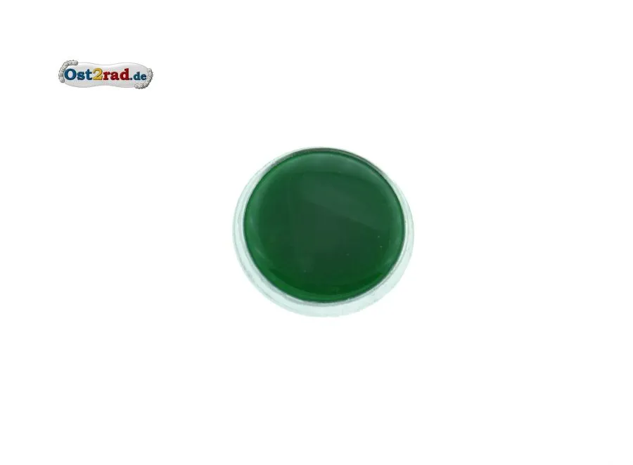 Glas für Kontrollleuchte grün für AWO, BK, RT, KR, SR4- Glas für Kontrollleuchte grün für AWO, BK, RT, KR, SR4-