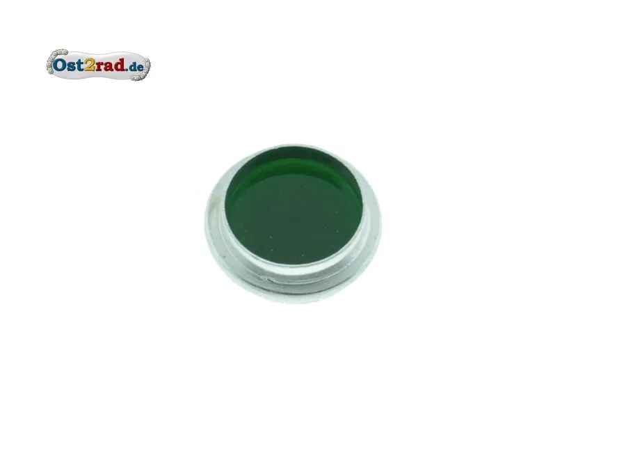 Glas für Kontrollleuchte grün für AWO, BK, RT, KR, SR4- Glas für Kontrollleuchte grün für AWO, BK, RT, KR, SR4-