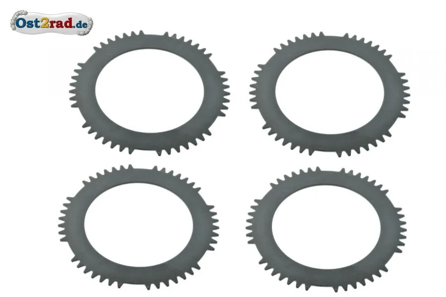 Kupplungsaußenlamelle 4 Stück ETZ TS ETS ES 250 für MZ Kupplungsaußenlamelle 4 Stück ETZ TS ETS ES 250 für MZ