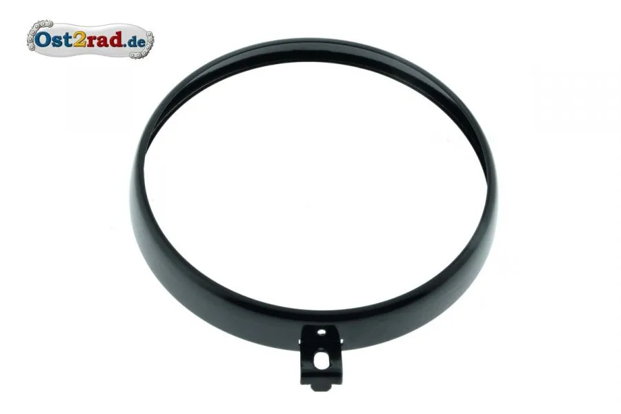 Lampenring schwarz für MZ ETZ 125 150 250 251 Pulverbeschichtet Lampenring schwarz für MZ ETZ 125 150 250 251 Pulverbeschichtet