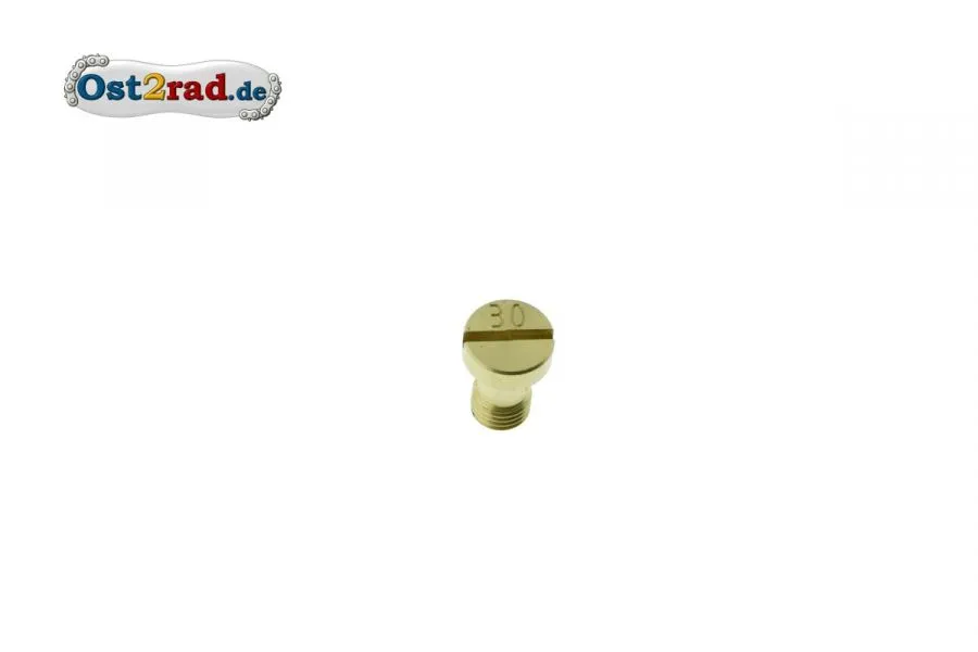 Leerlaufdüse Größe 40 Oldtimer Vergaser AWO BK350 Leerlaufdüse Größe 40 Oldtimer Vergaser AWO BK350