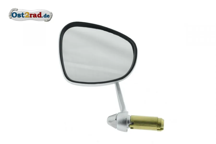 Lenkersteckspiegel Oldtimer passend für MZ , Nierenform Rückspiegel Lenkersteckspiegel Oldtimer passend für MZ , Nierenform Rückspiegel
