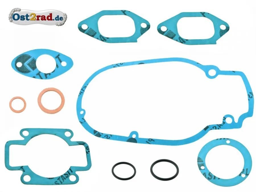 Motor Dicht Satz für MZ ETZ 250 Plastasit blau Motor Dicht Satz für MZ ETZ 250 Plastasit blau