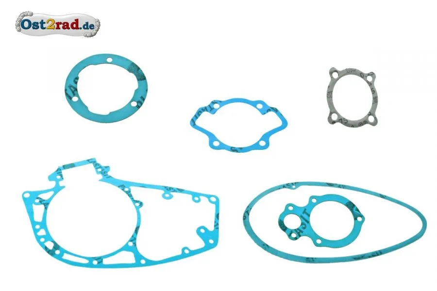 Motor Dichtsatz Premium 3. Gang RT 125, IWL Plastasit blau 6 Teilig Motor Dichtsatz Premium 3. Gang RT 125, IWL Plastasit blau 6 Teilig