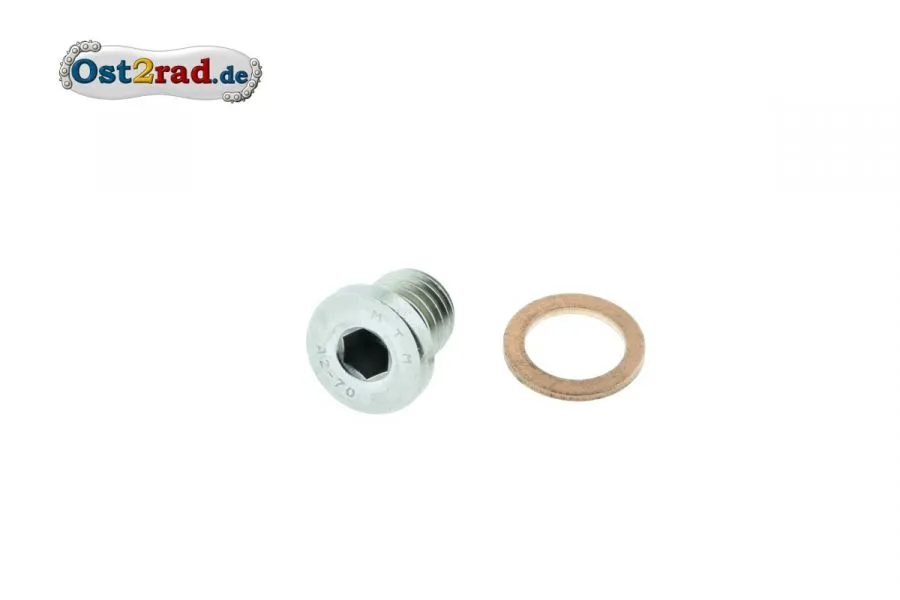 Ölablasschraube mit Dichtung RT IWL M12x1,5 Ölablasschraube mit Dichtung RT IWL M12x1,5