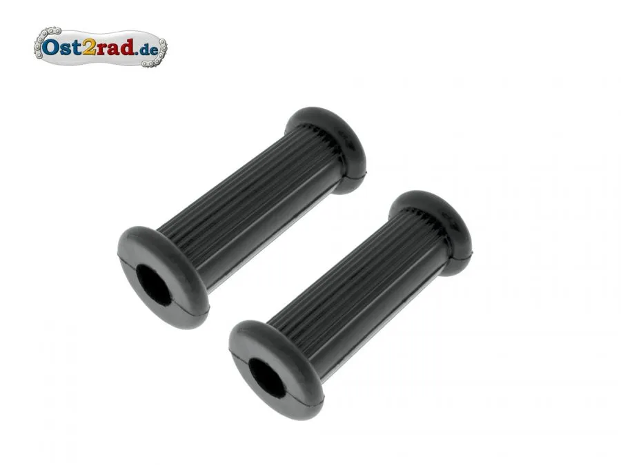 PAAR 22mm Fußrastengummi längsgerippt für MZ TS250, Simson S50 S51, alte Form PAAR 22mm Fußrastengummi längsgerippt für MZ TS250, Simson S50 S51, alte Form