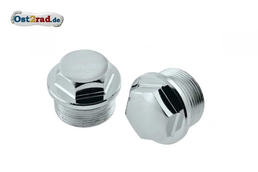 Paar Verschlußschraube Telegabel für MZ, ETZ TS 125 150 250 251, 35mm Paar Verschlußschraube Telegabel für MZ, ETZ TS 125 150 250 251, 35mm