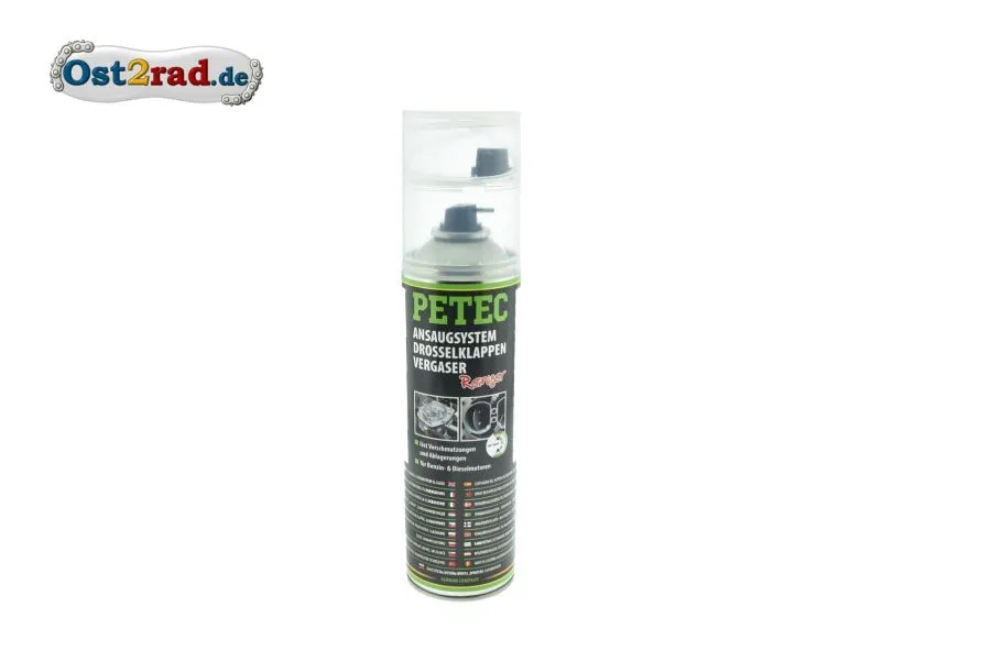 Petec Ansaugsystem- und Drosselklappenreiniger Spray, 500ml Petec Ansaugsystem- und Drosselklappenreiniger Spray, 500ml