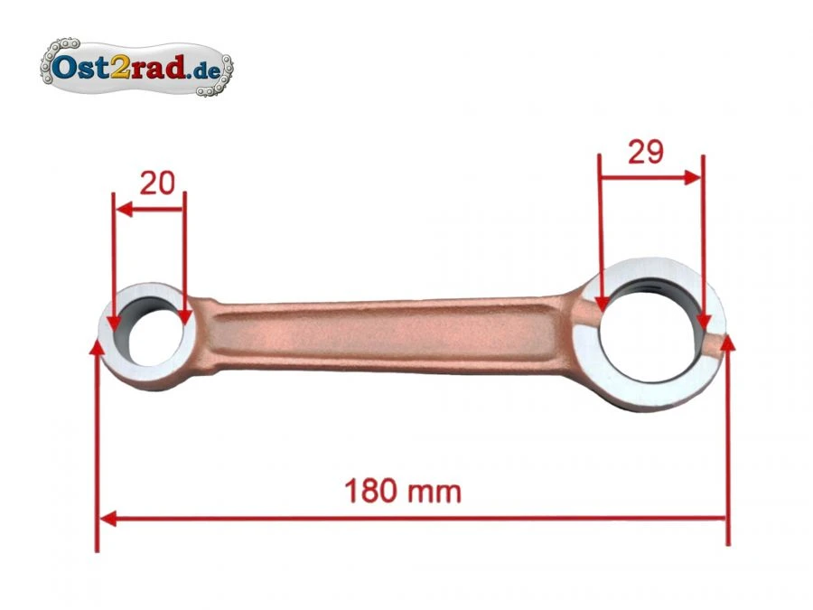 Pleuelsatz Kurbelwelle Kolbenbolzen 16mm mit einzelnen Nadeln Jawa CZ 350 Pleuelsatz Kurbelwelle Kolbenbolzen 16mm mit einzelnen Nadeln Jawa CZ 350
