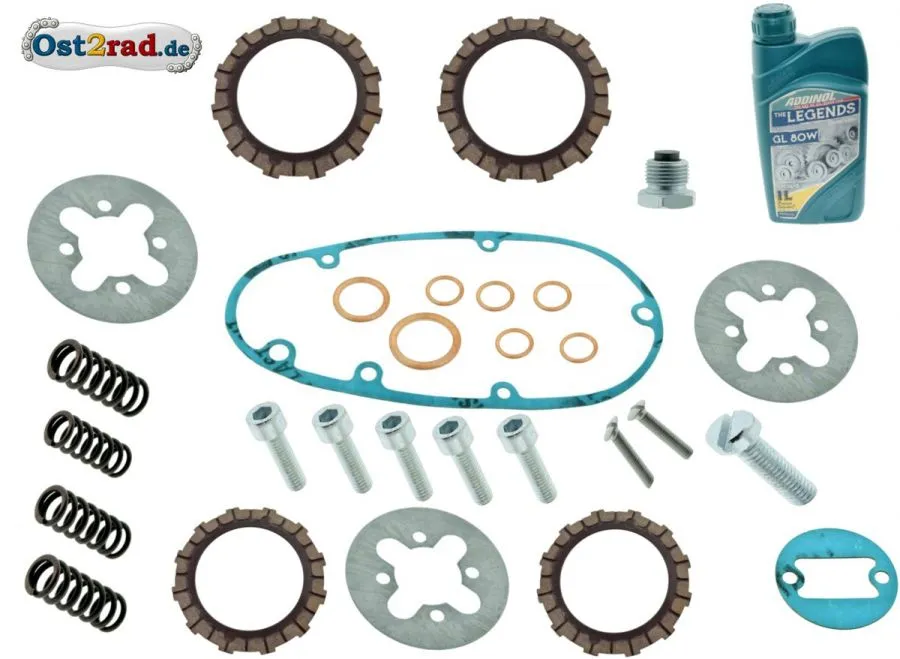 Profi Reperatursatz Kupplung für Simson KR51, S50, SR4-, KOMPLETT Profi Reperatursatz Kupplung für Simson KR51, S50, SR4-, KOMPLETT