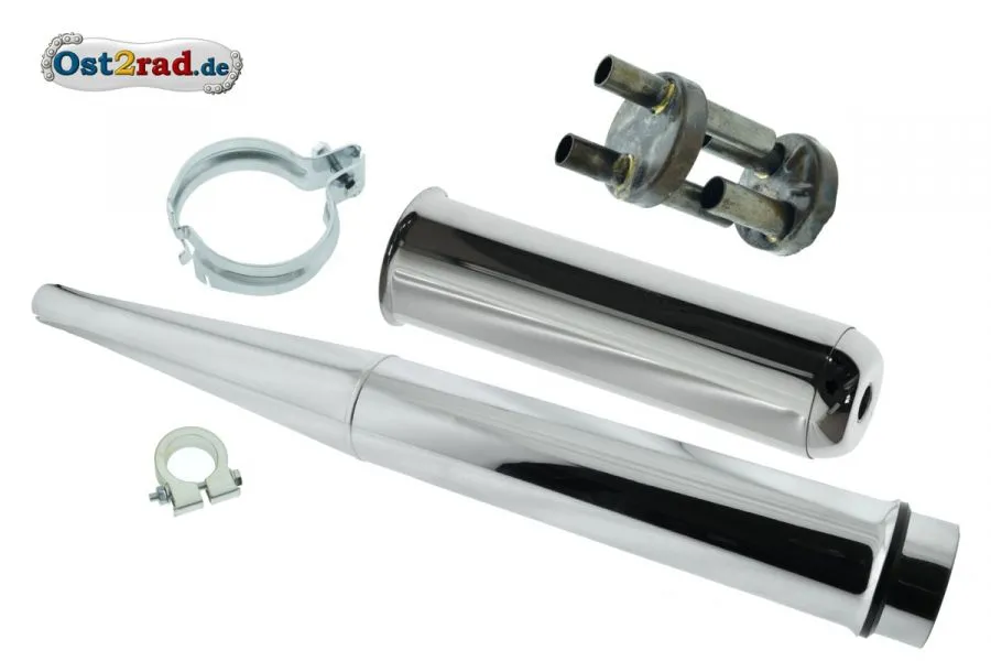 Auspuff RACING für Simson S50 S51 SR50 KR51/2, verbessert 28mm Auspuff RACING für Simson S50 S51 SR50 KR51/2, verbessert 28mm