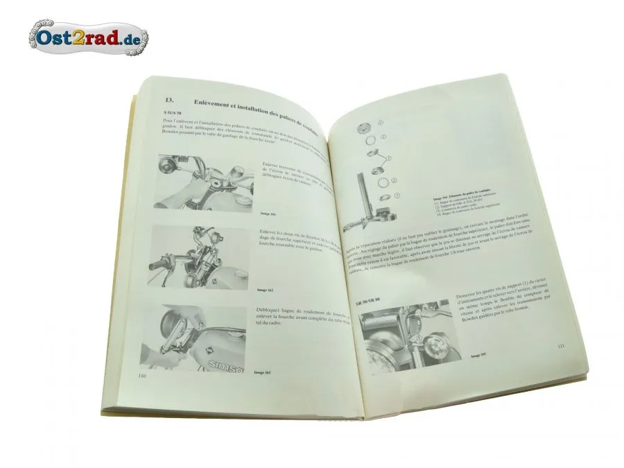 Reparaturanleitung FRANZÖSISCH Simson S51 S70 SR50 SR80 Reparaturanleitung FRANZÖSISCH Simson S51 S70 SR50 SR80