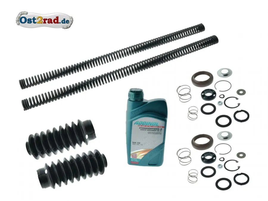 Reparatursatz Telegabel verstärkt für MZ, ETZ, TS, komplett für Seitenwagen Reparatursatz Telegabel verstärkt für MZ, ETZ, TS, komplett für Seitenwagen