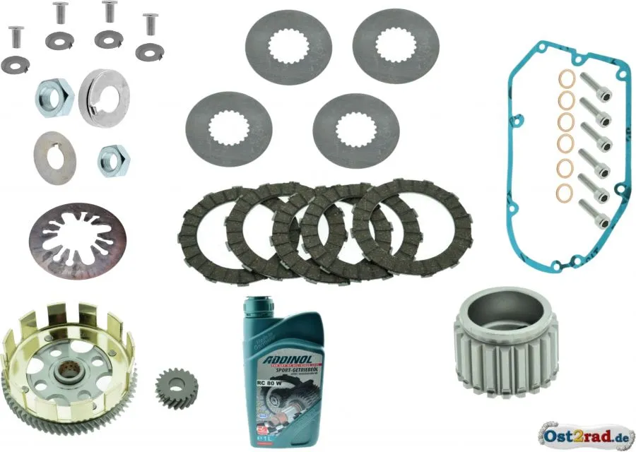 Umbausatz auf Tuning Kupplung Simson S51 SR50 Umbausatz auf Tuning Kupplung Simson S51 SR50